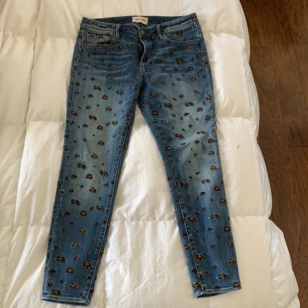 Driftwood jeans leopard print cheetah size 30